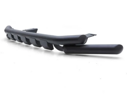 Toyota Hilux & Hilux GR (2016+) Steel Front Bumper Lower Nudge Bar Black