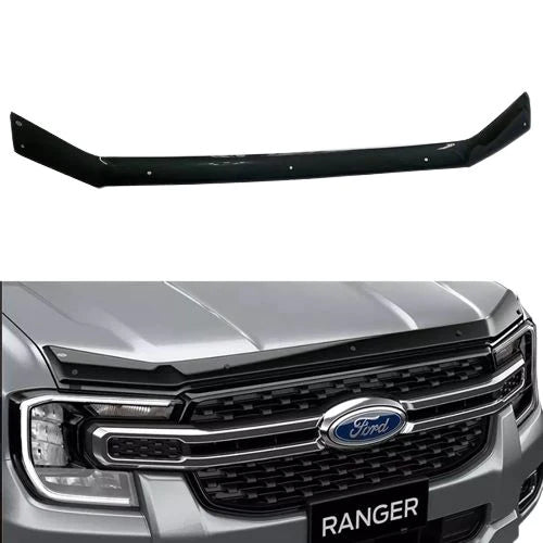 Ford Ranger Next Gen T9 Bonnet guard gloss black